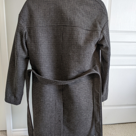 Frank and Oak wool-blend cocoon coat - Picture 7 of 11